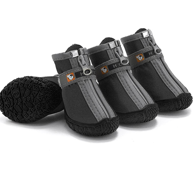 Dog Protection Boots | Non-Slip Plush Paw Shoes