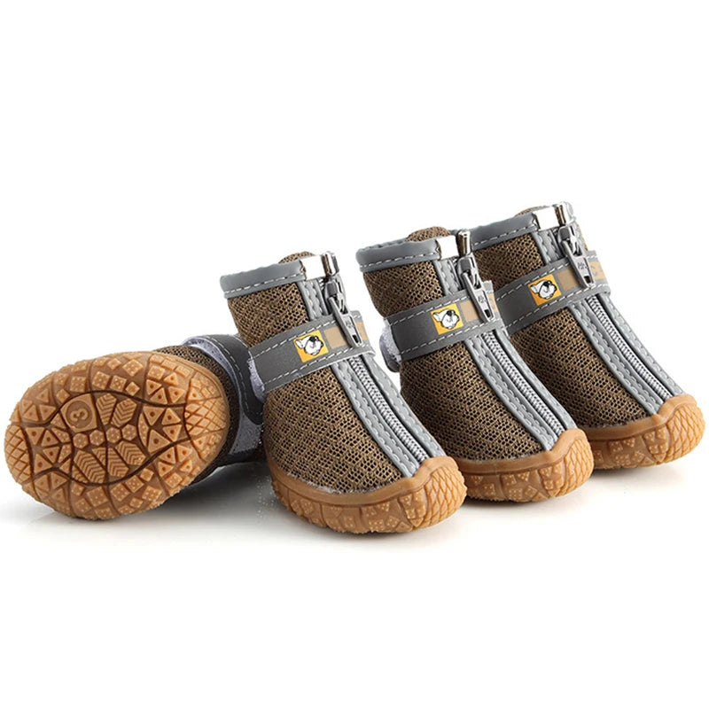 Dog Protection Boots | Non-Slip Plush Paw Shoes
